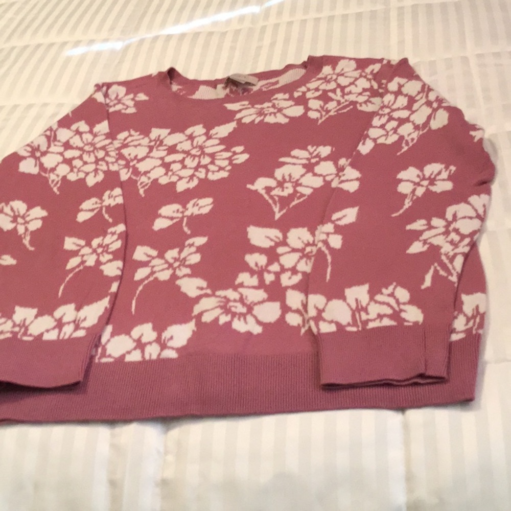 Loft outlet pullover crew neck sweater